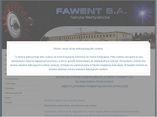 wentylatory przemysłowe - http://www.fawent.pl